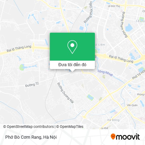 Bản đồ Phở Bò Cơm Rang