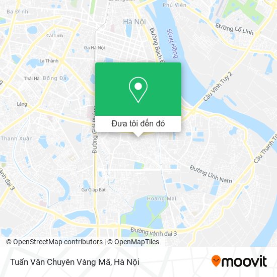 Bản đồ Tuấn Vân Chuyên Vàng Mã