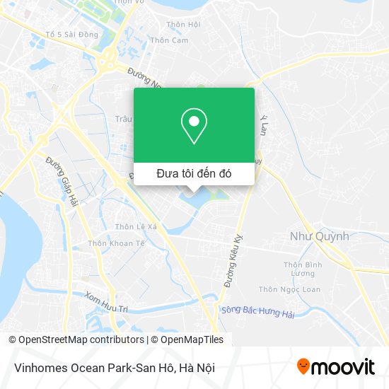 Bản đồ Vinhomes Ocean Park-San Hô