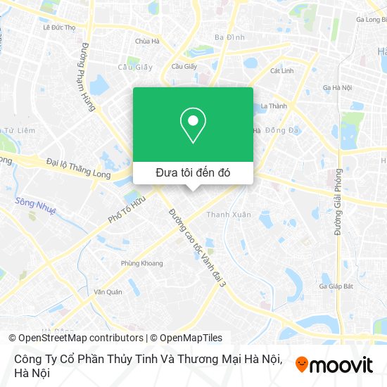 Bản đồ Công Ty Cổ Phần Thủy Tinh Và Thương Mại Hà Nội