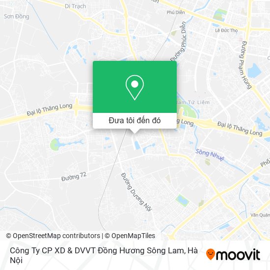 Bản đồ Công Ty CP XD & DVVT Đồng Hương Sông Lam