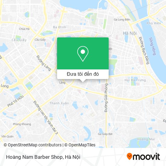 Bản đồ Hoàng Nam Barber Shop