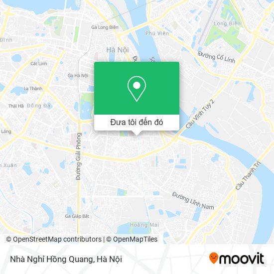 Bản đồ Nhà Nghỉ Hồng Quang