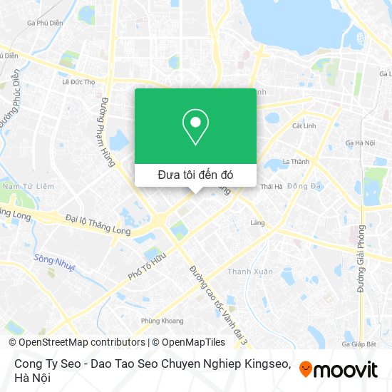Bản đồ Cong Ty Seo - Dao Tao Seo Chuyen Nghiep Kingseo