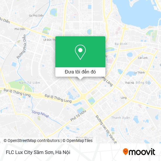 Bản đồ FLC Lux City Sầm Sơn
