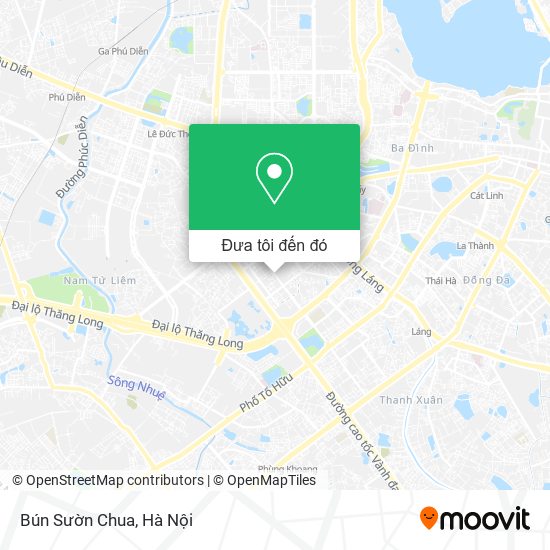 Bản đồ Bún Sườn Chua
