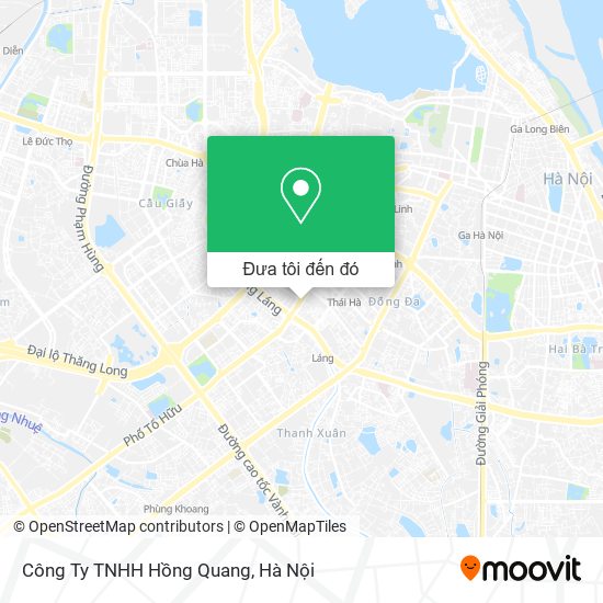 Bản đồ Công Ty TNHH Hồng Quang