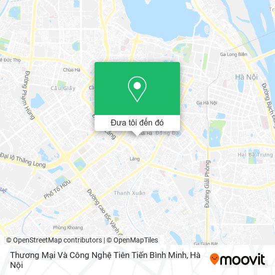Bản đồ Thương Mại Và Công Nghệ Tiên Tiến Bình Minh