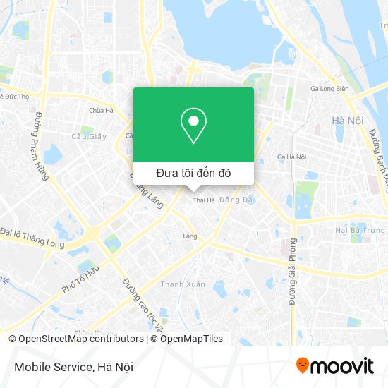 Bản đồ Mobile Service