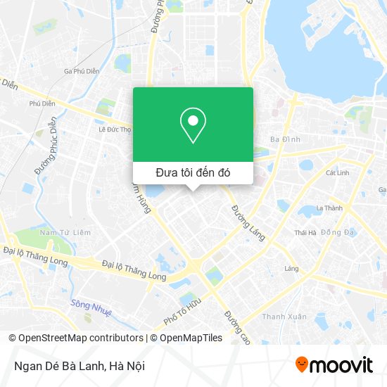 Bản đồ Ngan Dé Bà Lanh