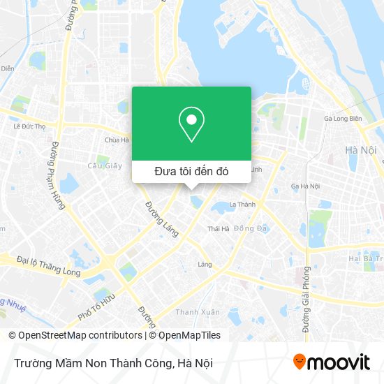 Bản đồ Trường Mầm Non Thành Công