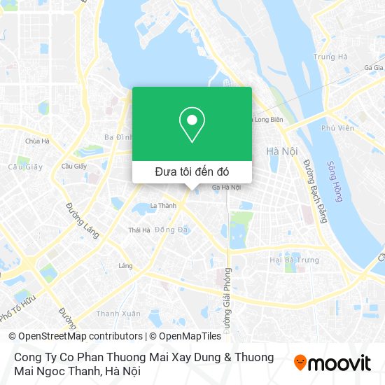 Bản đồ Cong Ty Co Phan Thuong Mai Xay Dung & Thuong Mai Ngoc Thanh