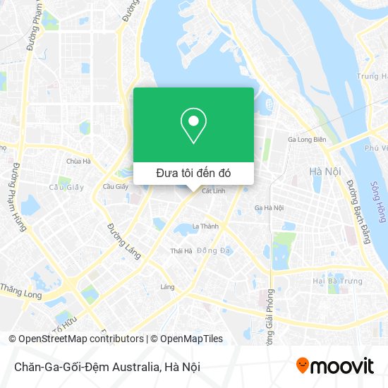 Bản đồ Chăn-Ga-Gối-Đệm Australia