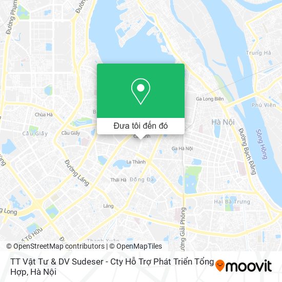 Bản đồ TT Vật Tư & DV Sudeser - Cty Hỗ Trợ Phát Triển Tổng Hợp