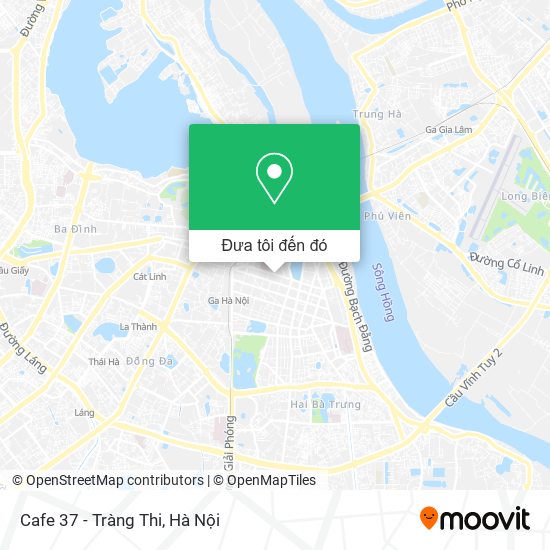 Bản đồ Cafe 37 - Tràng Thi