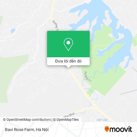 Bản đồ Bavi Rose Farm