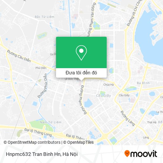 Bản đồ Hnpmc632 Tran Binh Hn
