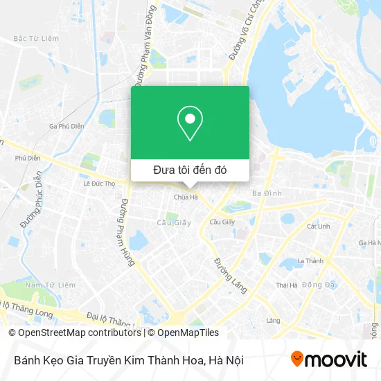 Bản đồ Bánh Kẹo Gia Truyền Kim Thành Hoa