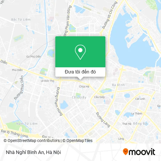 Bản đồ Nhà Nghỉ Bình An