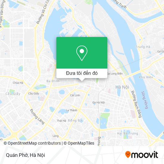 Bản đồ Quán Phở