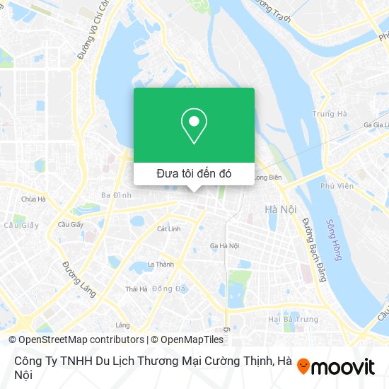 Bản đồ Công Ty TNHH Du Lịch Thương Mại Cường Thịnh