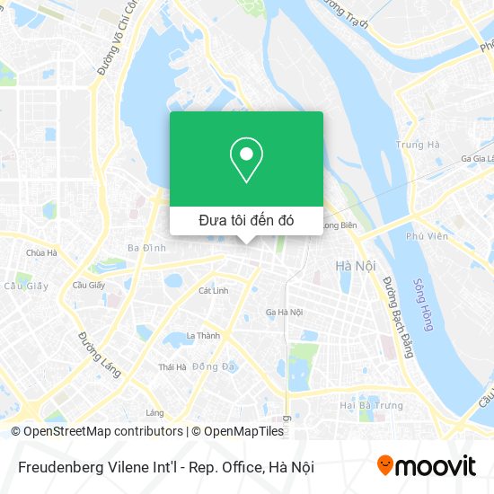 Bản đồ Freudenberg Vilene Int'l - Rep. Office