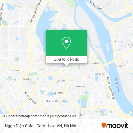 Bản đồ Ngọc Diệp Cafe - Cafe - Lozi.VN