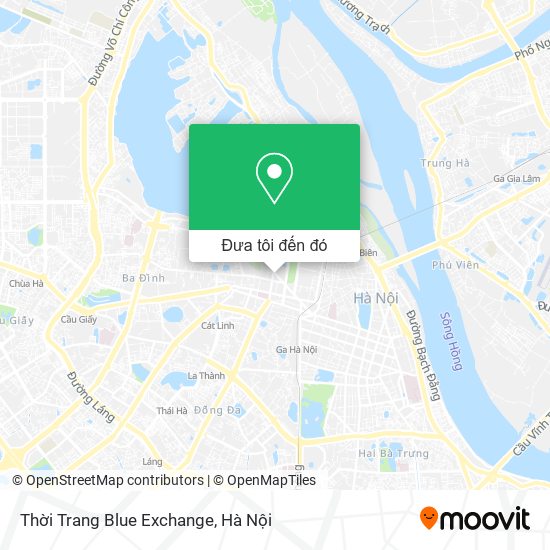 Bản đồ Thời Trang Blue Exchange