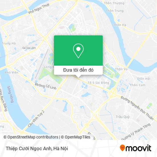 Bản đồ Thiệp Cưới Ngọc Anh