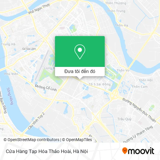 Bản đồ Cửa Hàng Tạp Hóa Thảo Hoài