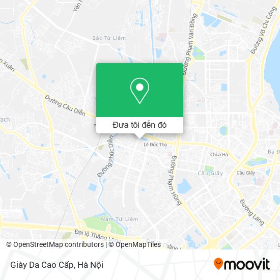 Bản đồ Giày Da Cao Cấp