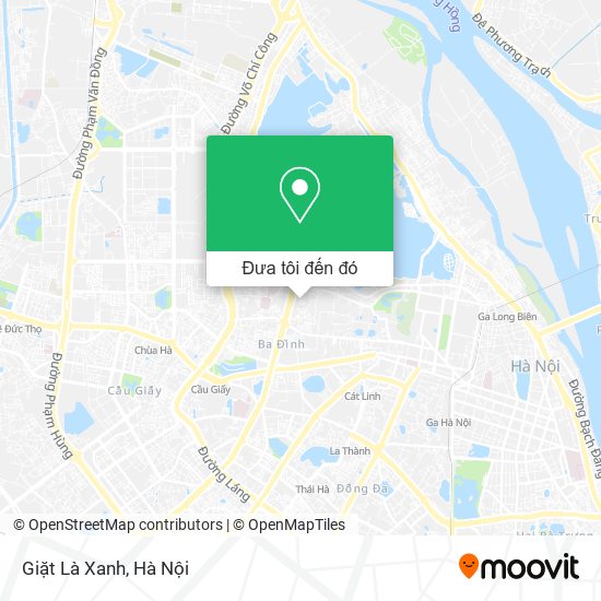 Bản đồ Giặt Là Xanh