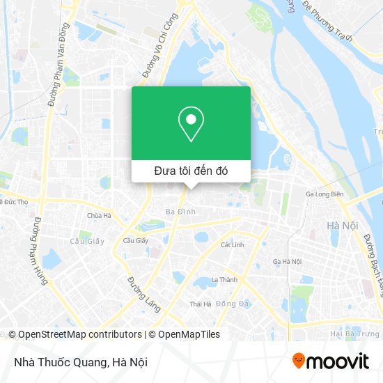 Bản đồ Nhà Thuốc Quang