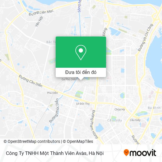 Bản đồ Công Ty TNHH Một Thành Viên Avàs