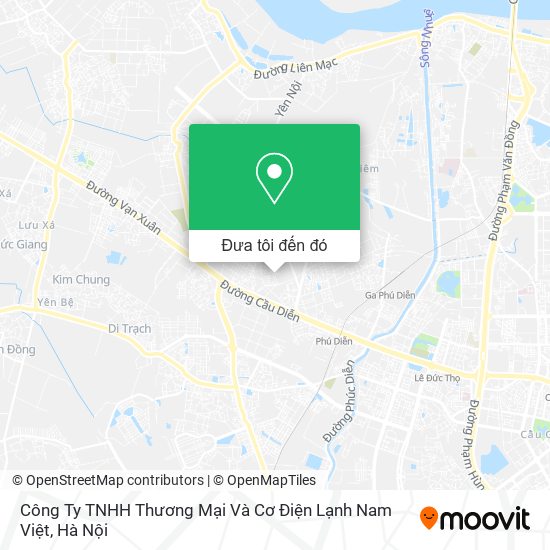 Bản đồ Công Ty TNHH Thương Mại Và Cơ Điện Lạnh Nam Việt