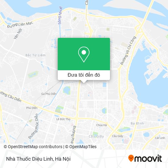 Bản đồ Nhà Thuốc Diệu Linh
