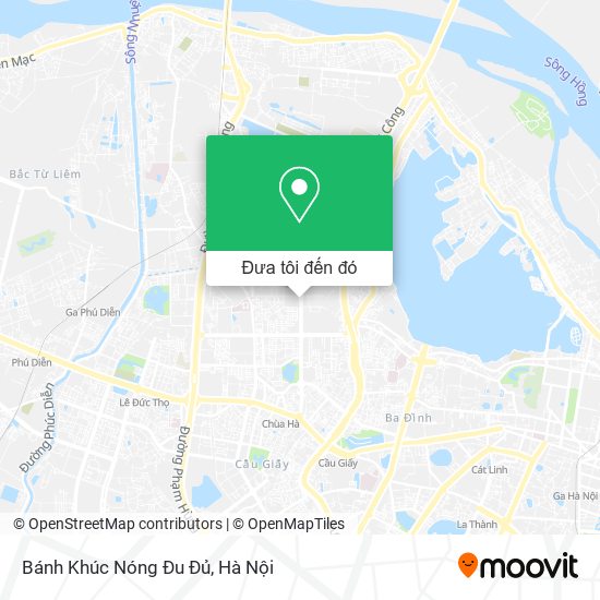 Bản đồ Bánh Khúc Nóng Đu Đủ