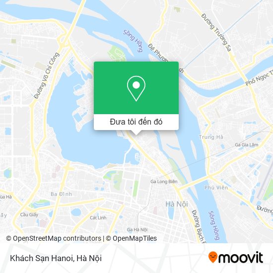 Bản đồ Khách Sạn Hanoi