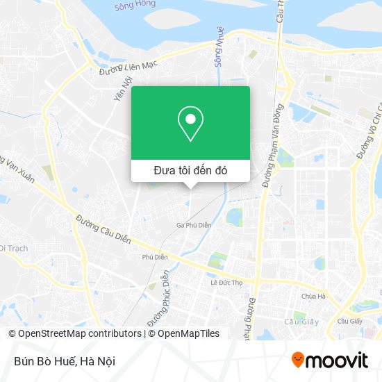 Bản đồ Bún Bò Huế