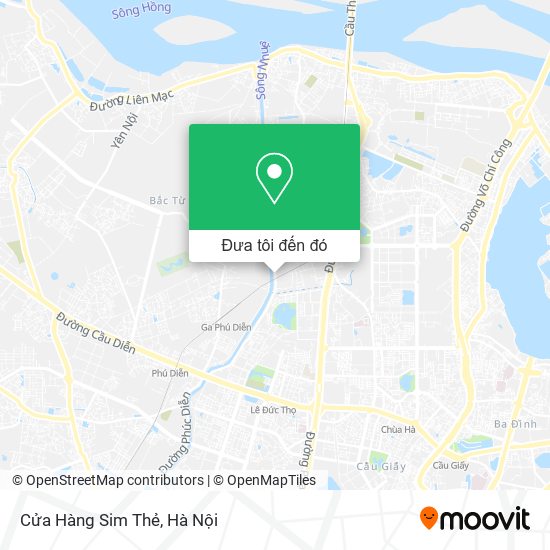Bản đồ Cửa Hàng Sim Thẻ