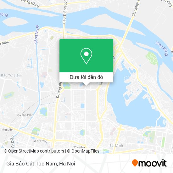 Bản đồ Gia Bảo Cắt Tóc Nam