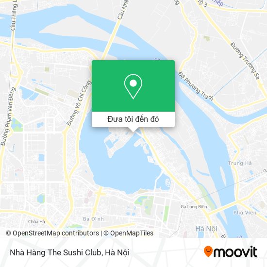 Bản đồ Nhà Hàng The Sushi Club