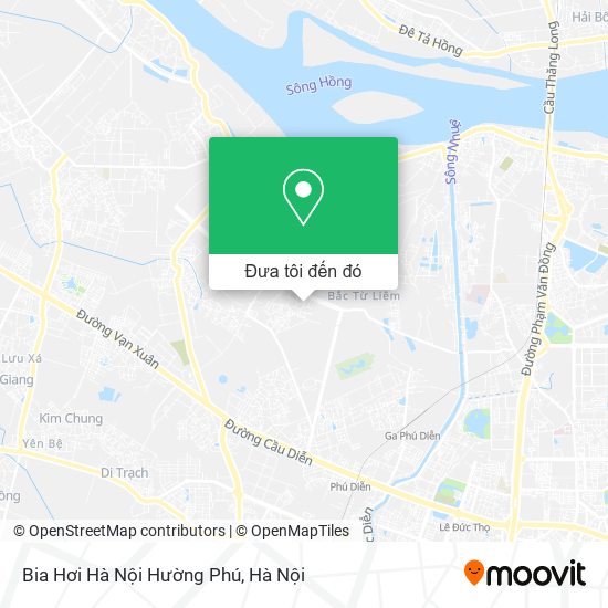 Bản đồ Bia Hơi Hà Nội Hường Phú