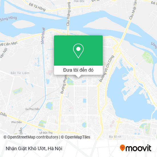 Bản đồ Nhận Giặt Khô Ướt