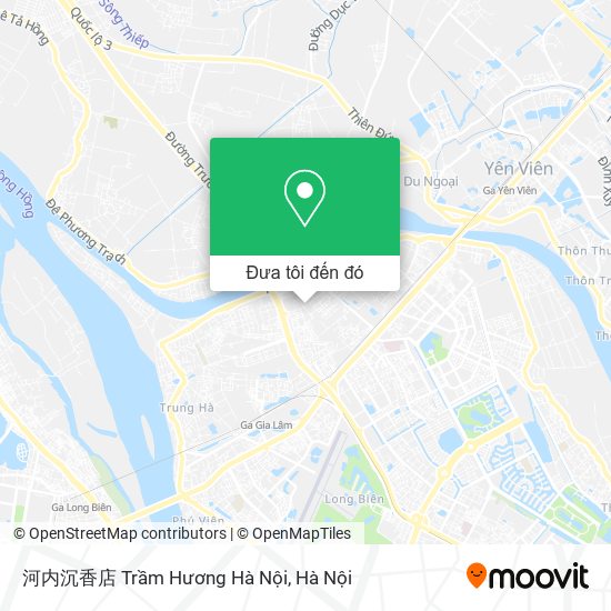 Bản đồ 河内沉香店 Trầm Hương Hà Nội