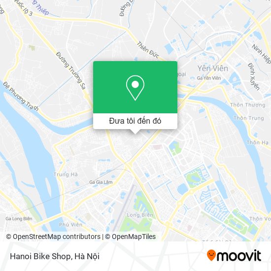 Bản đồ Hanoi Bike Shop