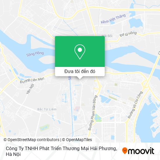 Bản đồ Công Ty TNHH Phát Triển Thương Mại Hải Phương