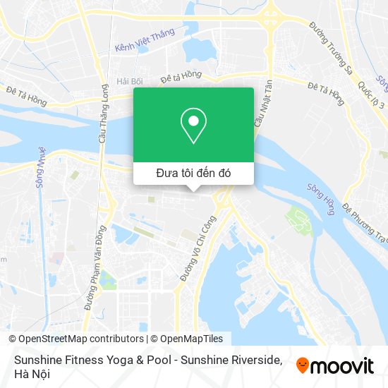 Bản đồ Sunshine Fitness Yoga & Pool - Sunshine Riverside