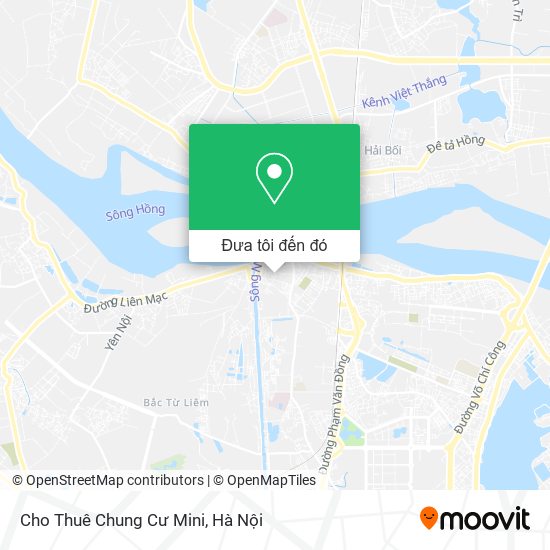 Bản đồ Cho Thuê Chung Cư Mini