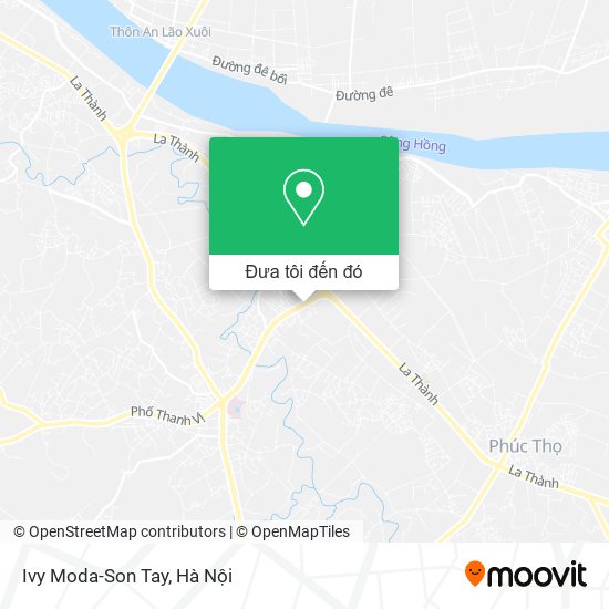 Bản đồ Ivy Moda-Son Tay